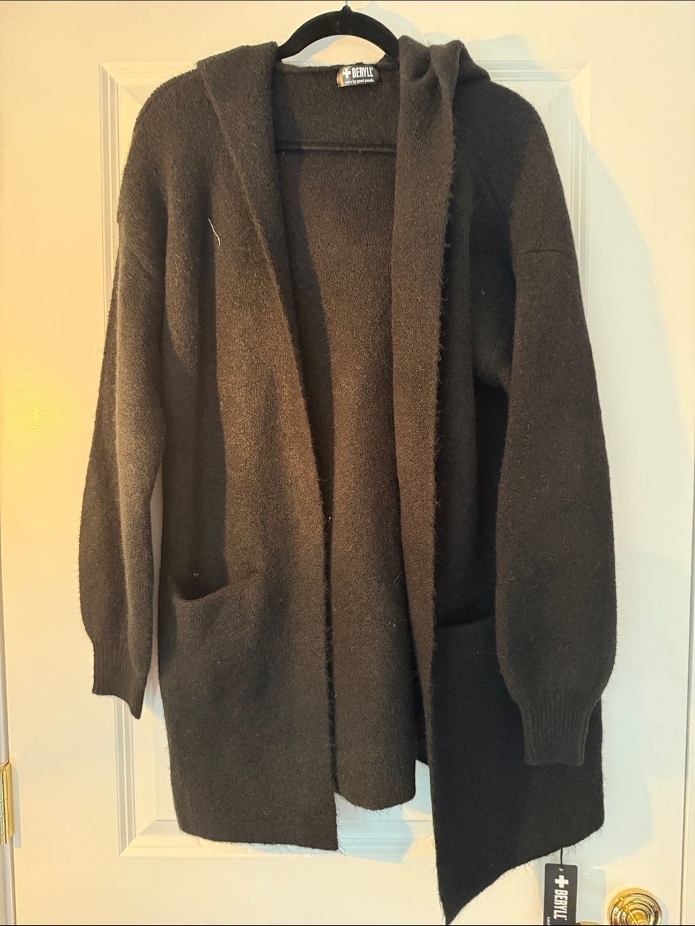 Beryll cashmere black Cardigan